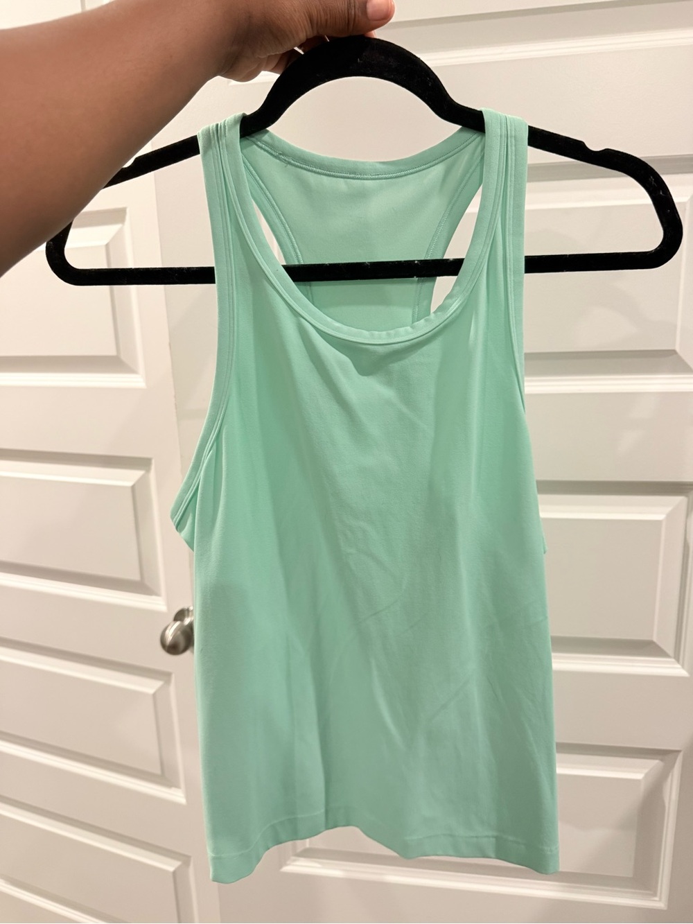 Lululemon Align waist length racer back Tank Mint Green